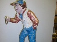 antique lantern jockey : ground service, stamps, package, apo, fpo, ae