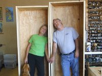 Photobomb by Harley : mailroom, freight, next day, early am