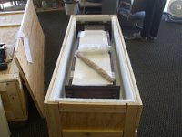 Grandfather clock : 40509, notary, 40502, custom boxes, post office