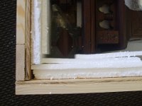 Grandfather clock : post office, crates, crate, shipping