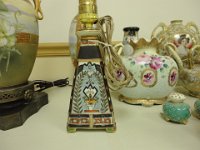 Lamp with china base : kentucky, fragile, custom crates